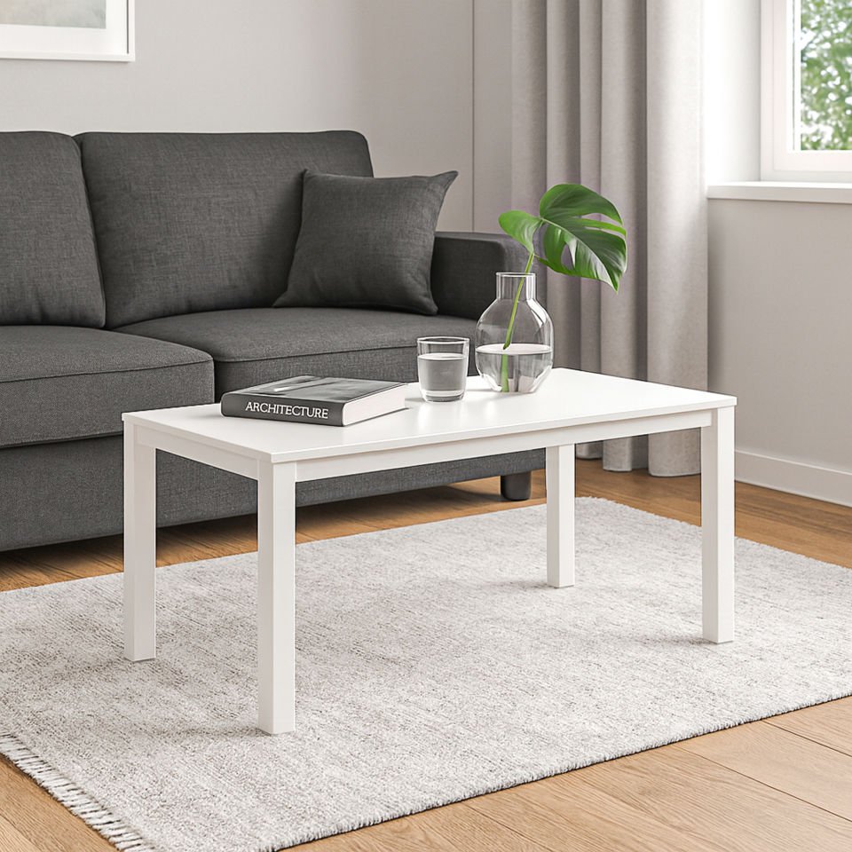 Hector 107 Orta Sehpa Beyaz-Beyaz