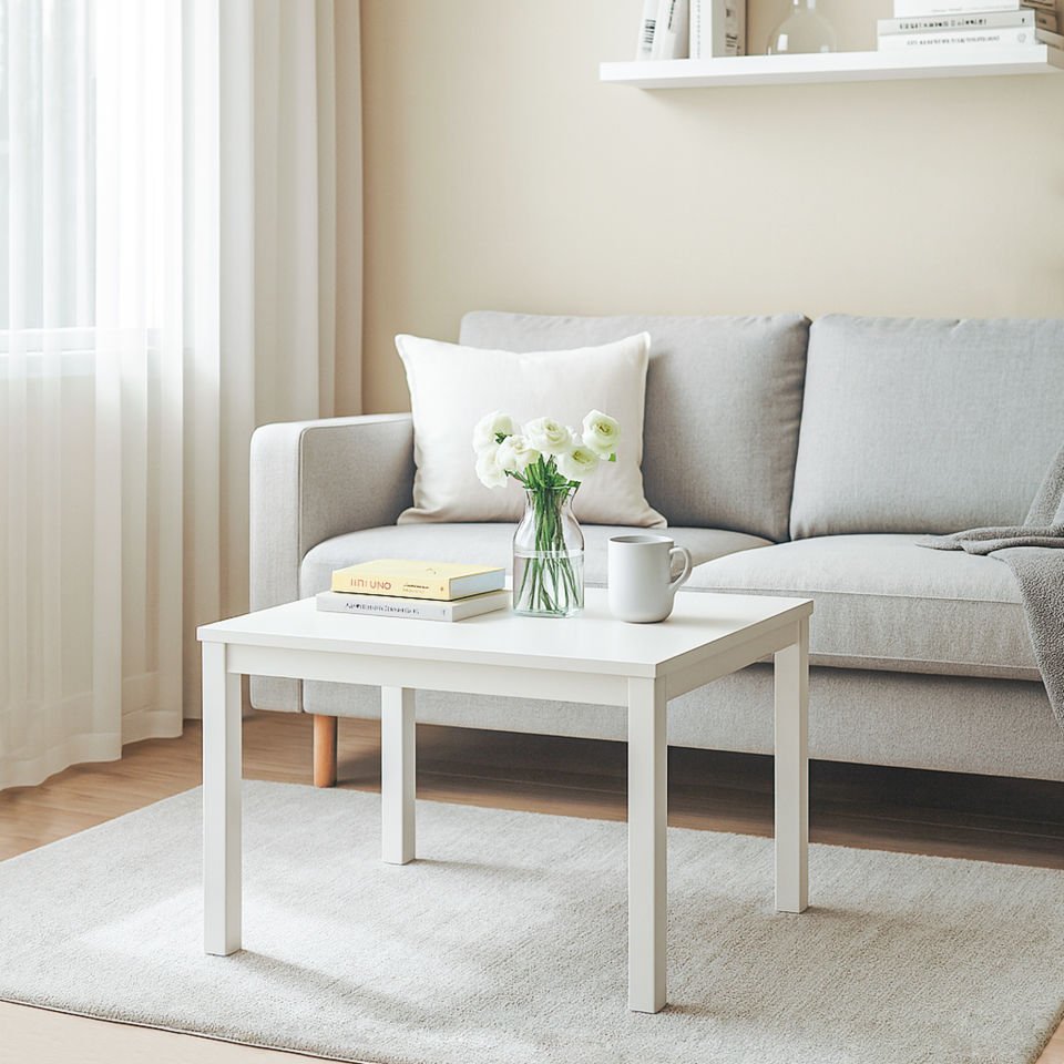 Hector's 68 Orta Sehpa Beyaz-Beyaz