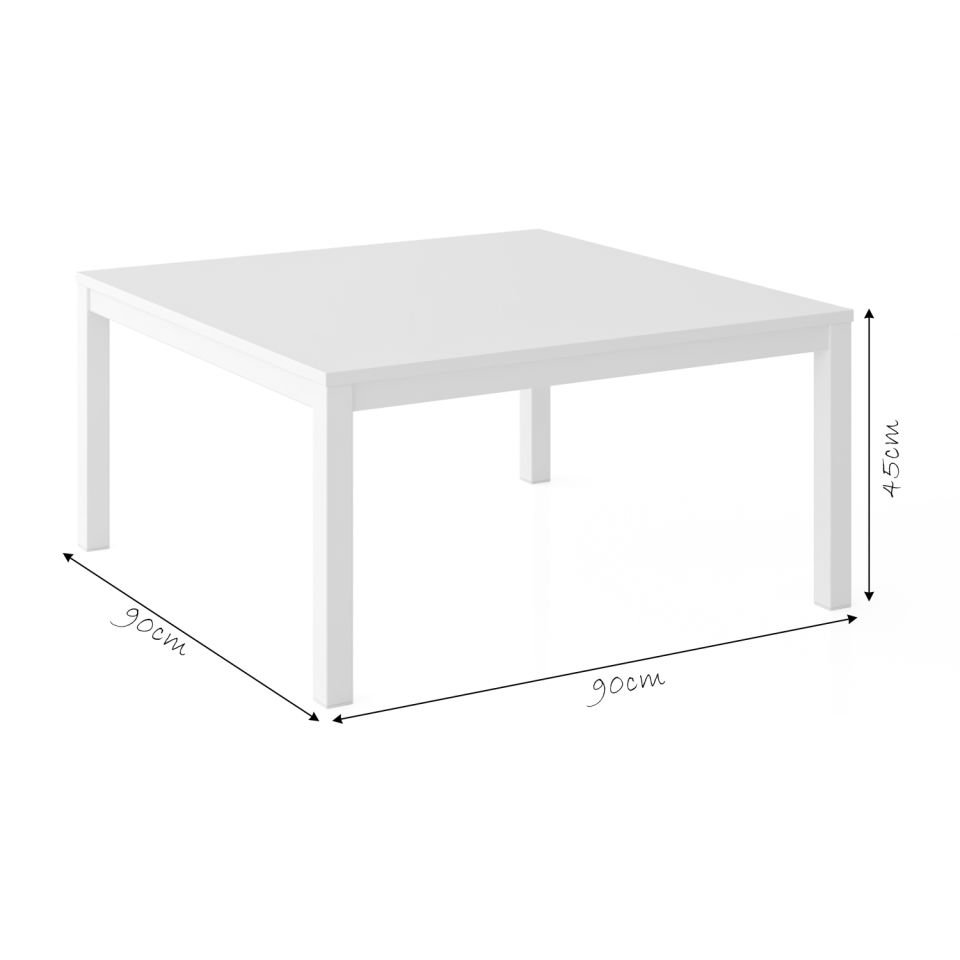 Hector's 90 Orta Sehpa Beyaz-Beyaz