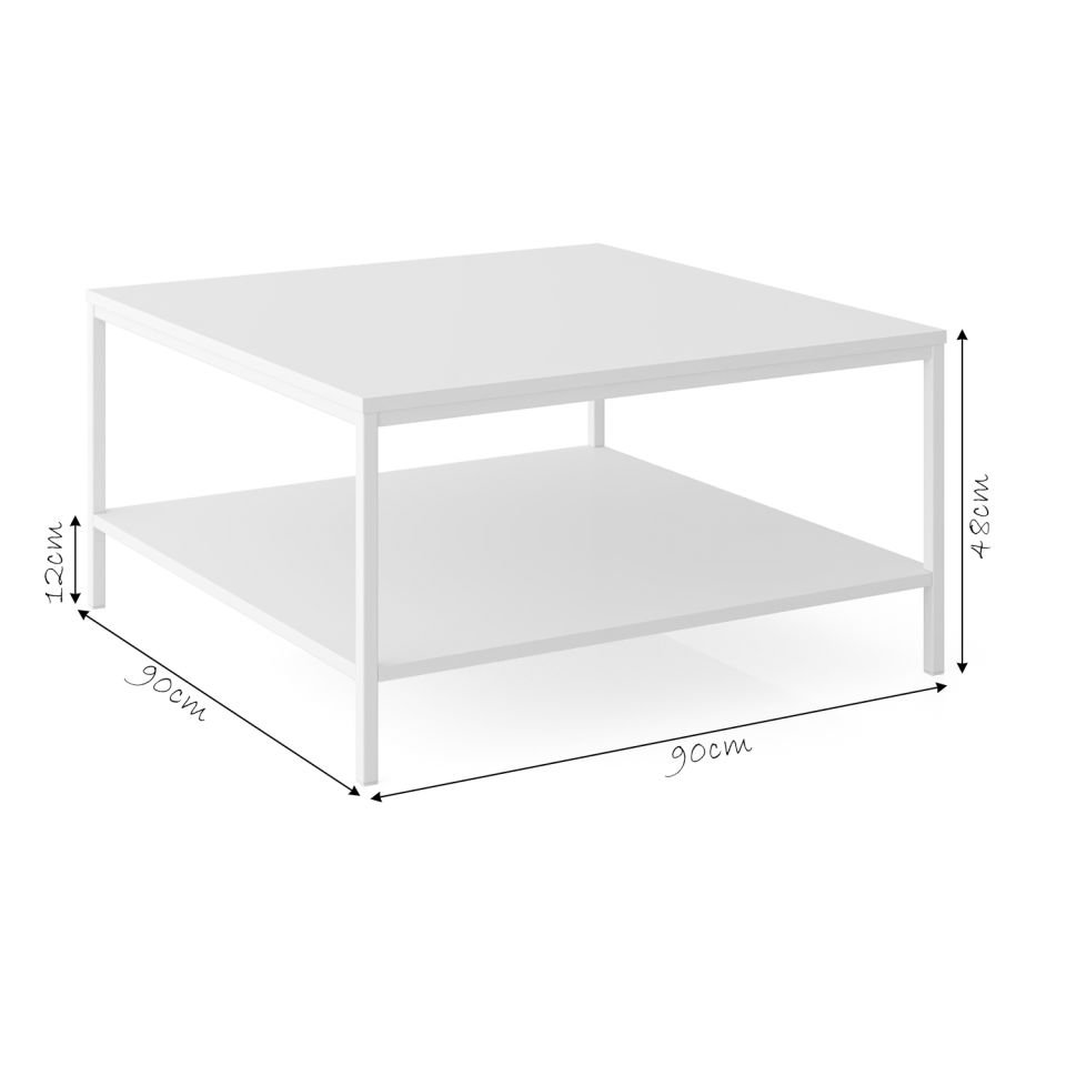 Connell's 90 Orta Sehpa Beyaz-Beyaz