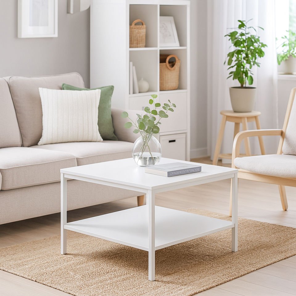 Connell's 68 Orta Sehpa Beyaz-Beyaz