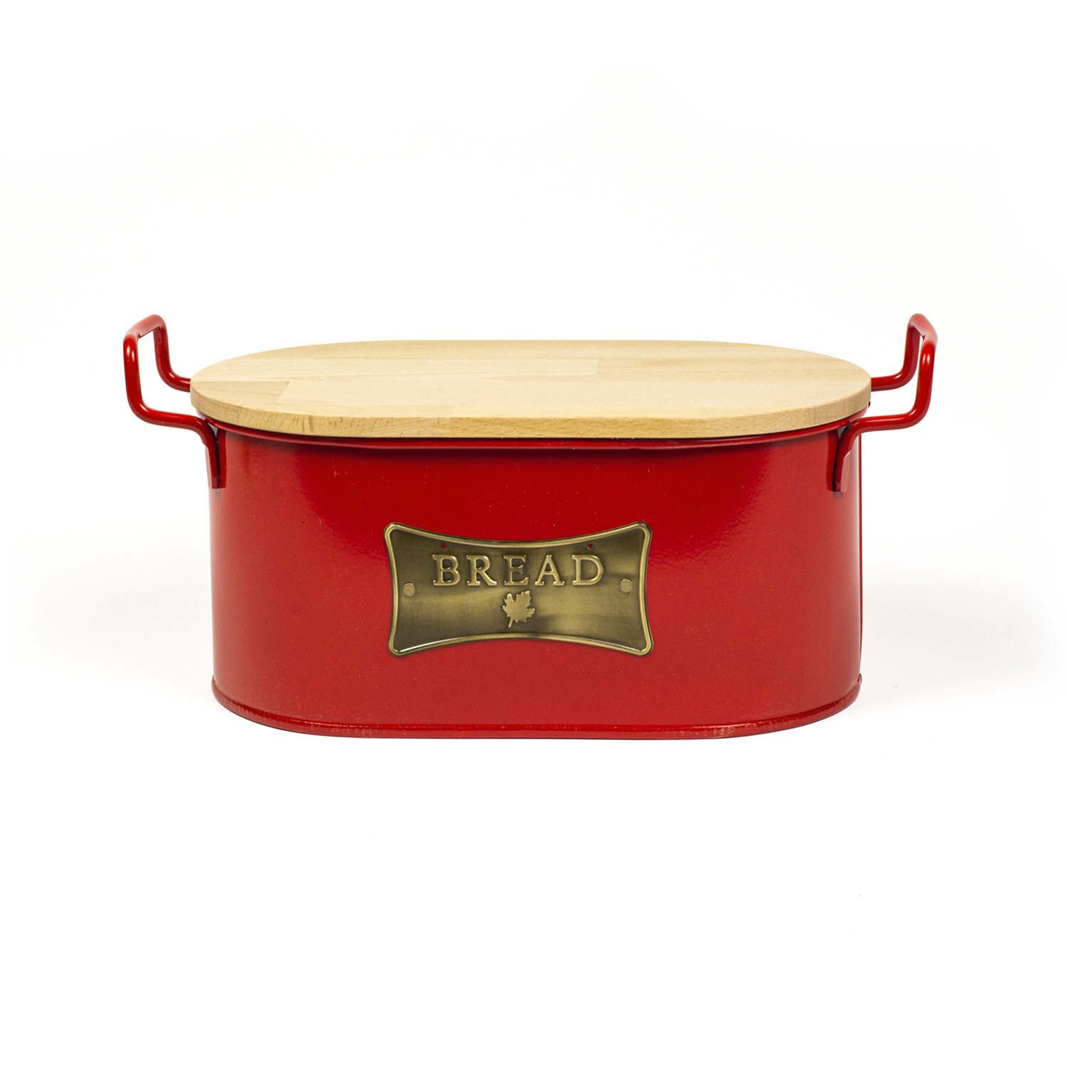Kesme Tahtalı Plakalı Ekmeklik Kırmızı