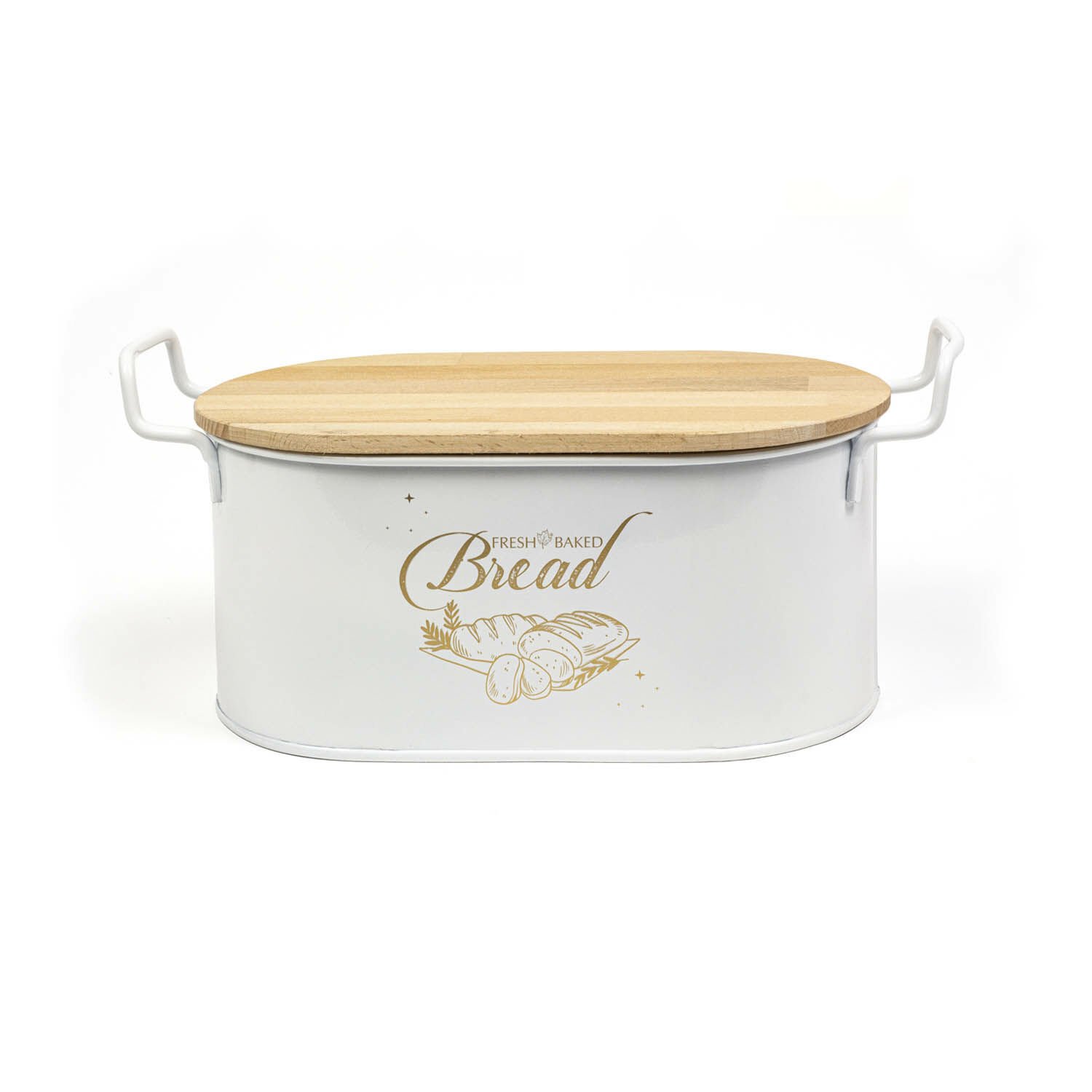 Kesme Tahtalı Plakalı Ekmeklik Beyaz