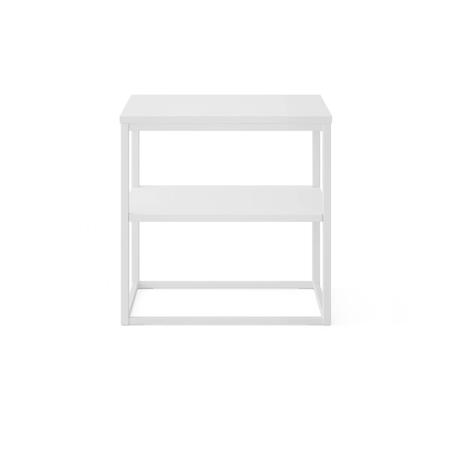 Grace'd 55 Yan Sehpa Beyaz-Beyaz