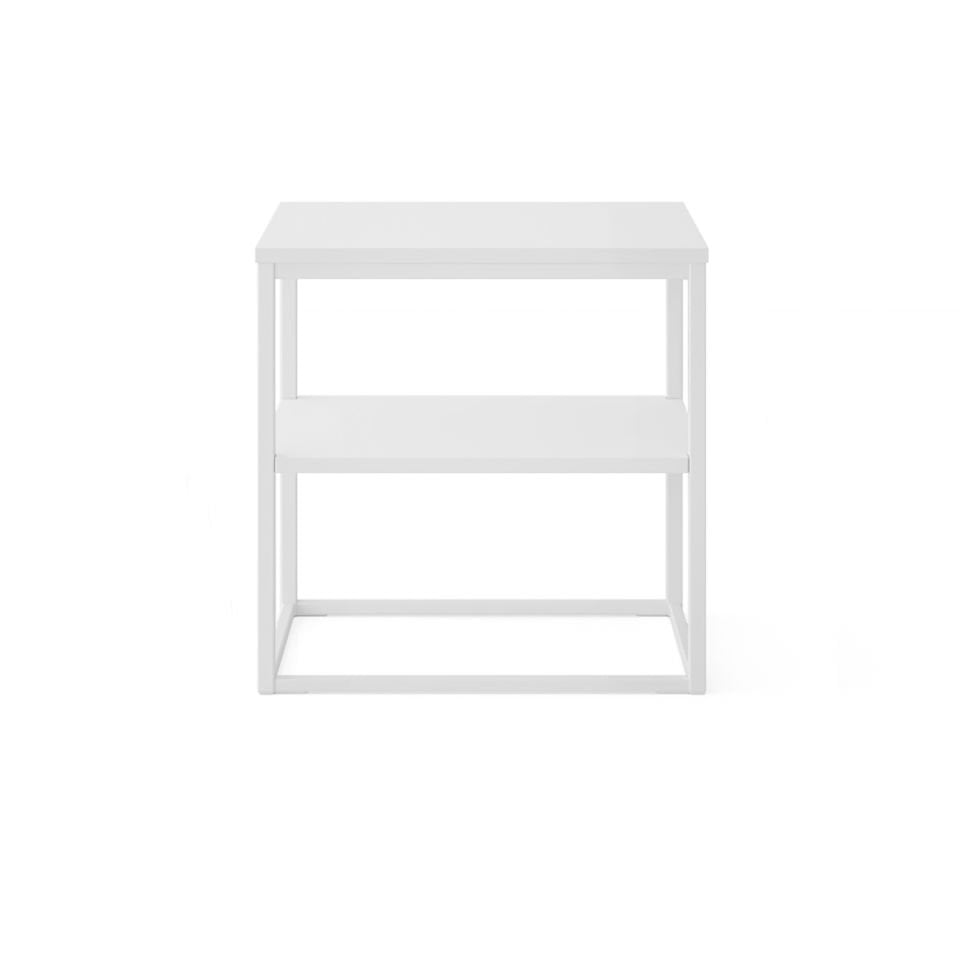 Grace'd 55 Yan Sehpa Beyaz-Beyaz