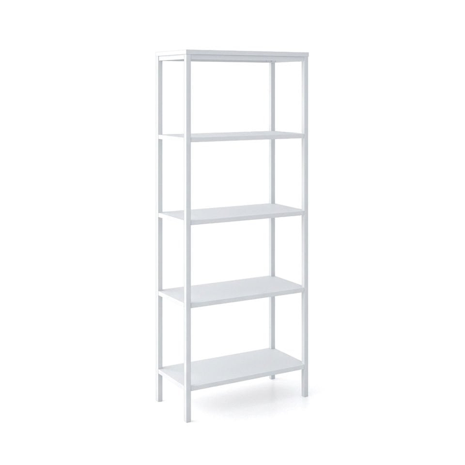Connell 60 Kitaplık Beyaz-Beyaz