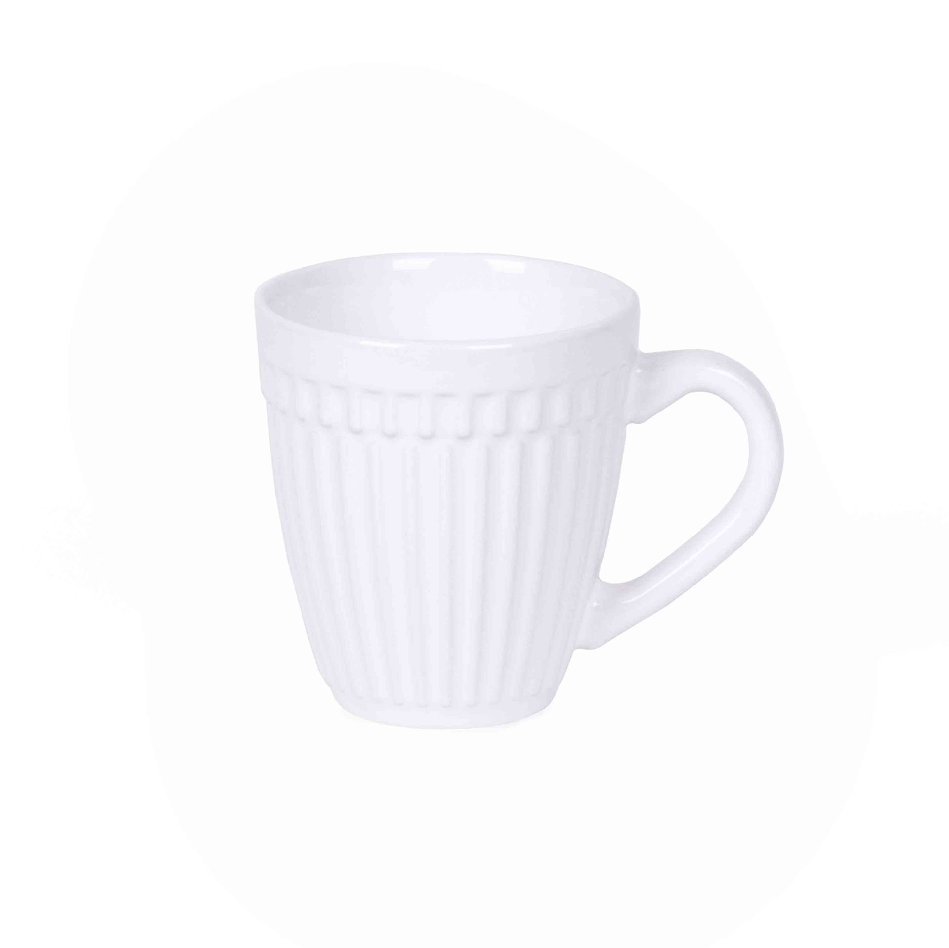 Seramik Pare Kupa Beyaz