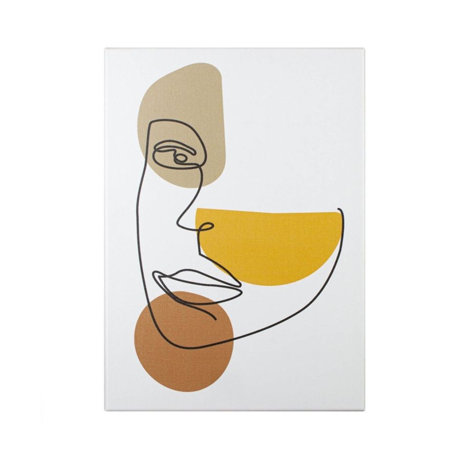 Kadın Silüeti Minimalist Tablo 30CMX40CM