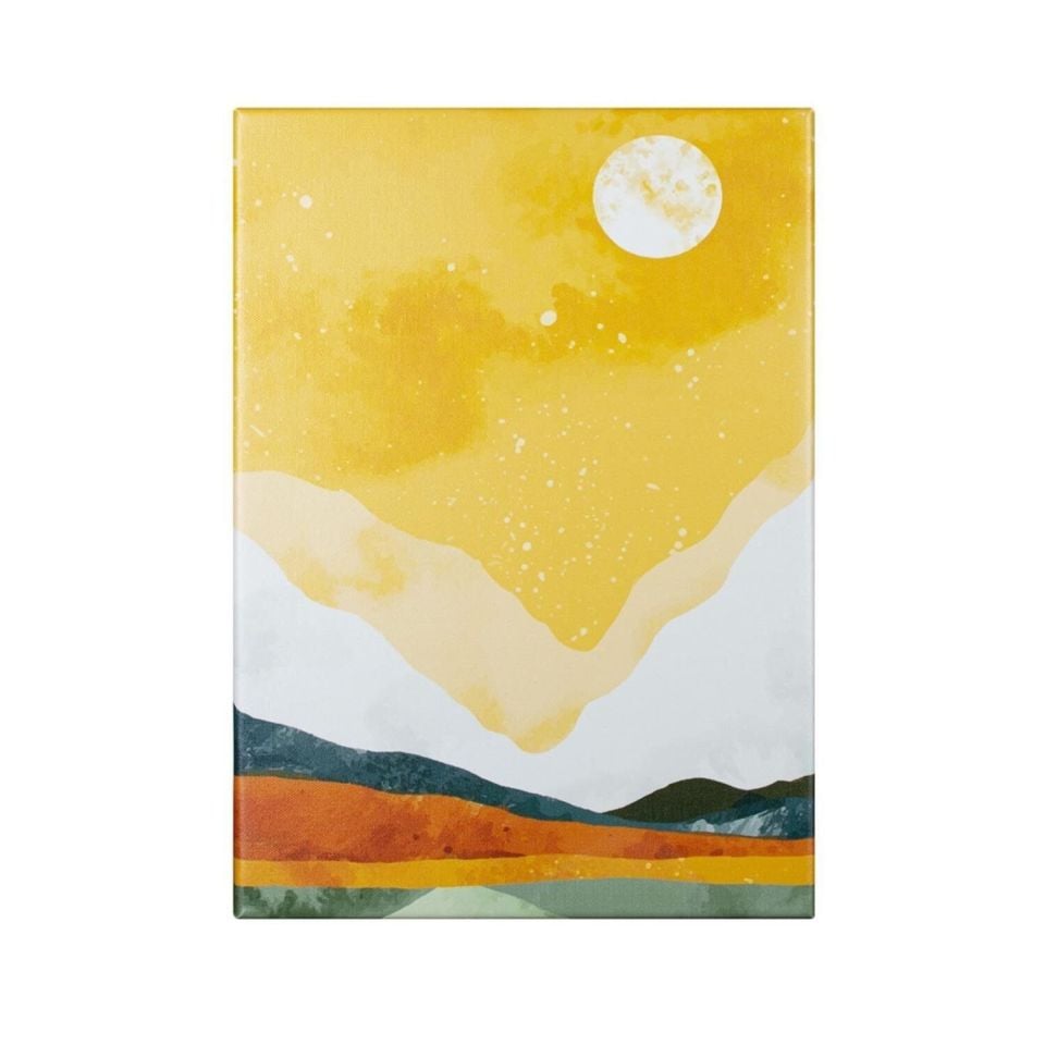 Güneş ve Dağ Manzarası 30CMX40CM