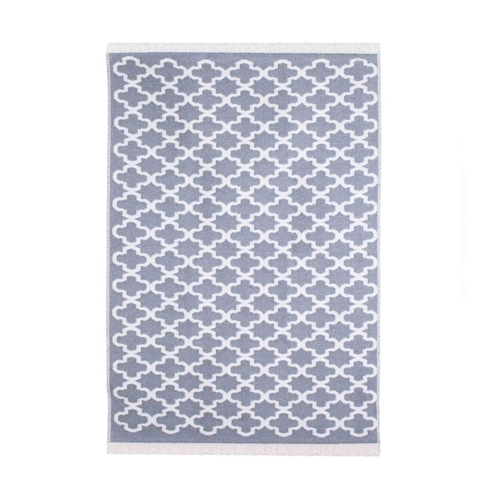 Çift Taraflı Karo Desenli Kilim 160X230