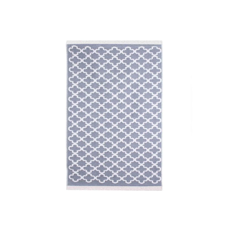 Çift Taraflı Karo Desenli Kilim 120X180