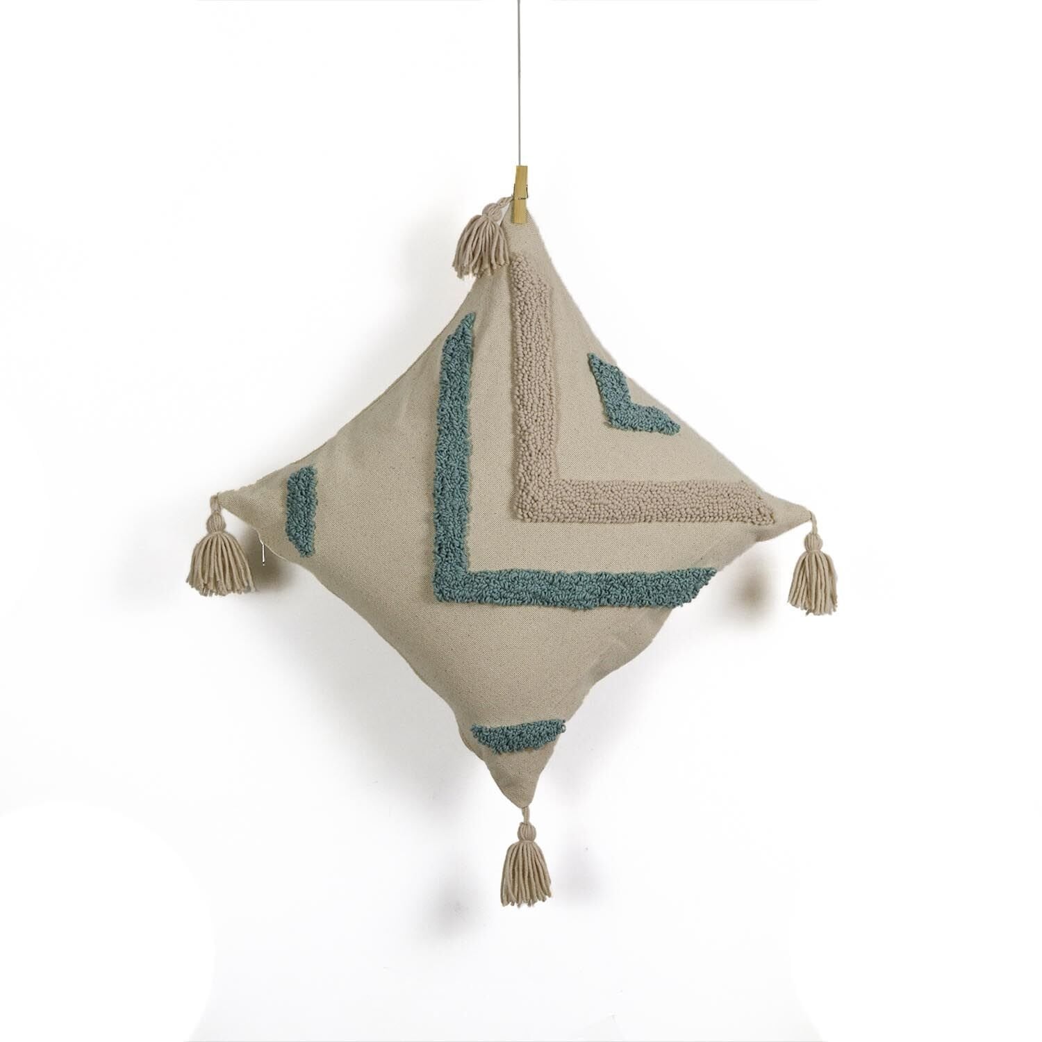 Çavuş Punch Yastık Kılıfı Yeşil